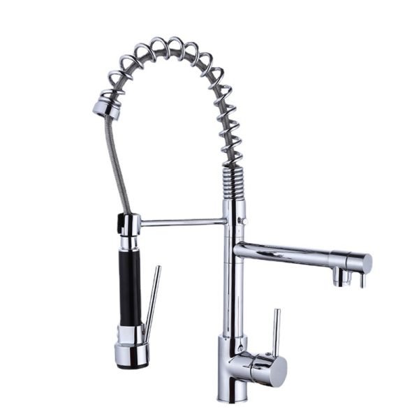 Kitchen Faucet with Pull Down Sprayer Commercial Spring Kitchen Sink Faucet Pull Out Sprayer