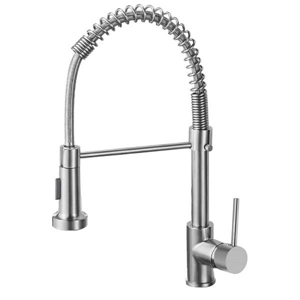 Universal Rotatable Tap Extender Swivel Extension Spring Faucet Pull Out Pull Down Sprayer Kitchen Faucet For Sink - 图片 2