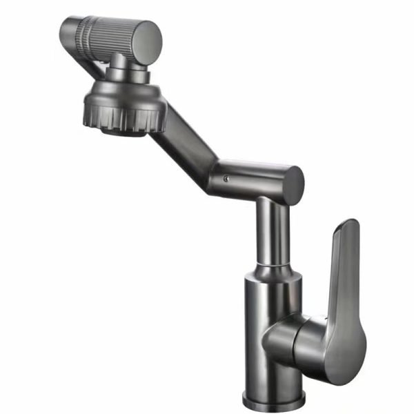 Gun Grey Lucky Cat Toilet Basin Faucet