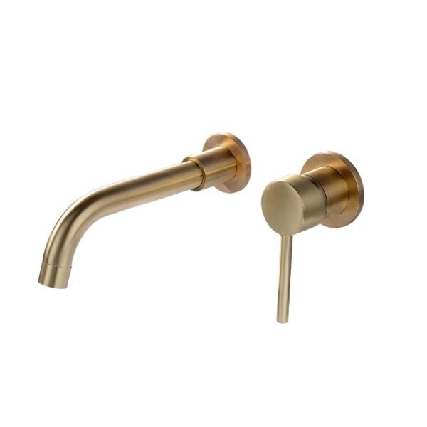 Brass Inwall Basin Mixer Faucet - 图片 3