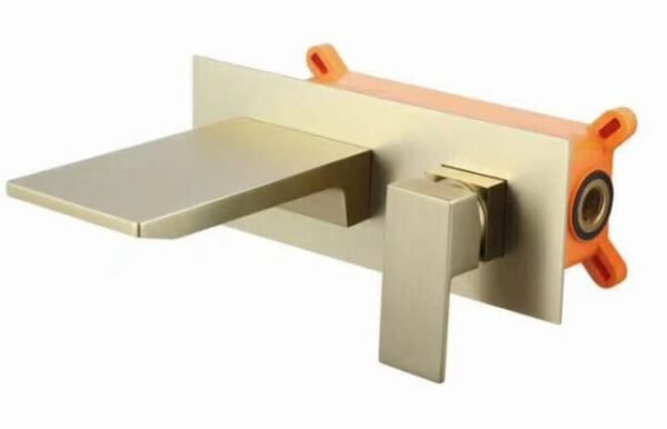 Brass Inwall Basin Mixer Faucet - 图片 7