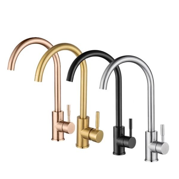 SUS304 Pull Out Kitchen Mixer Faucet - 图片 6